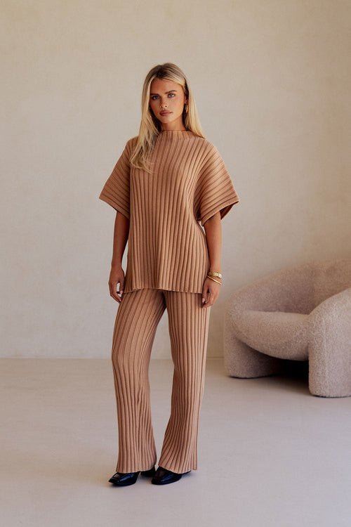 SAMPLE-Celine Pants - Apricot