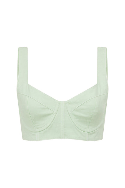 SAMPLE-Dien Top - Green