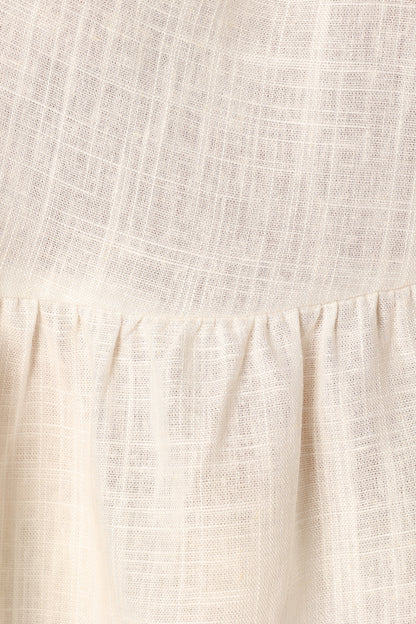 Wanda One Shoulder Top - White