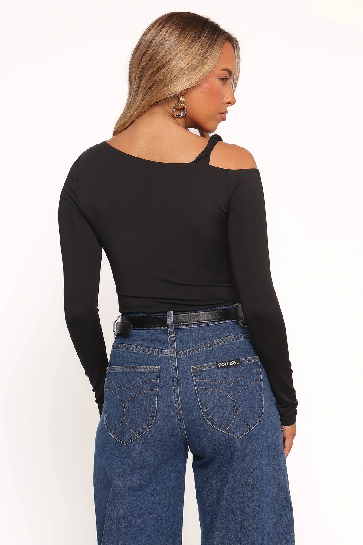 Darma Long Sleeve Top - Black
