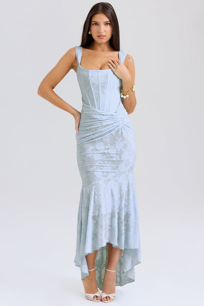 bluebell floral maxi dress