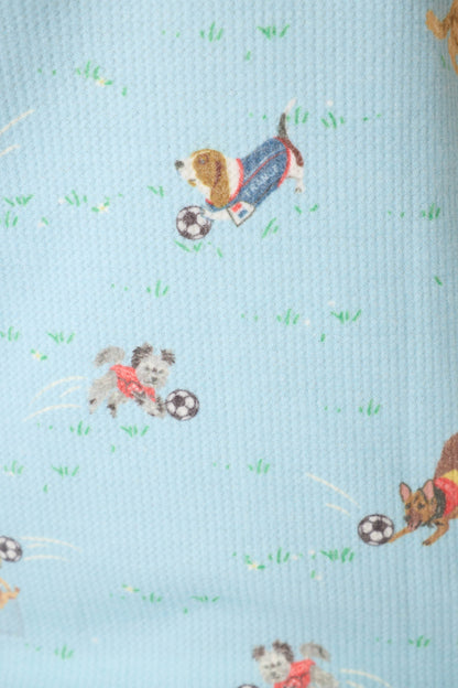 Boyfriend Boxer World Cup Pups Short Set