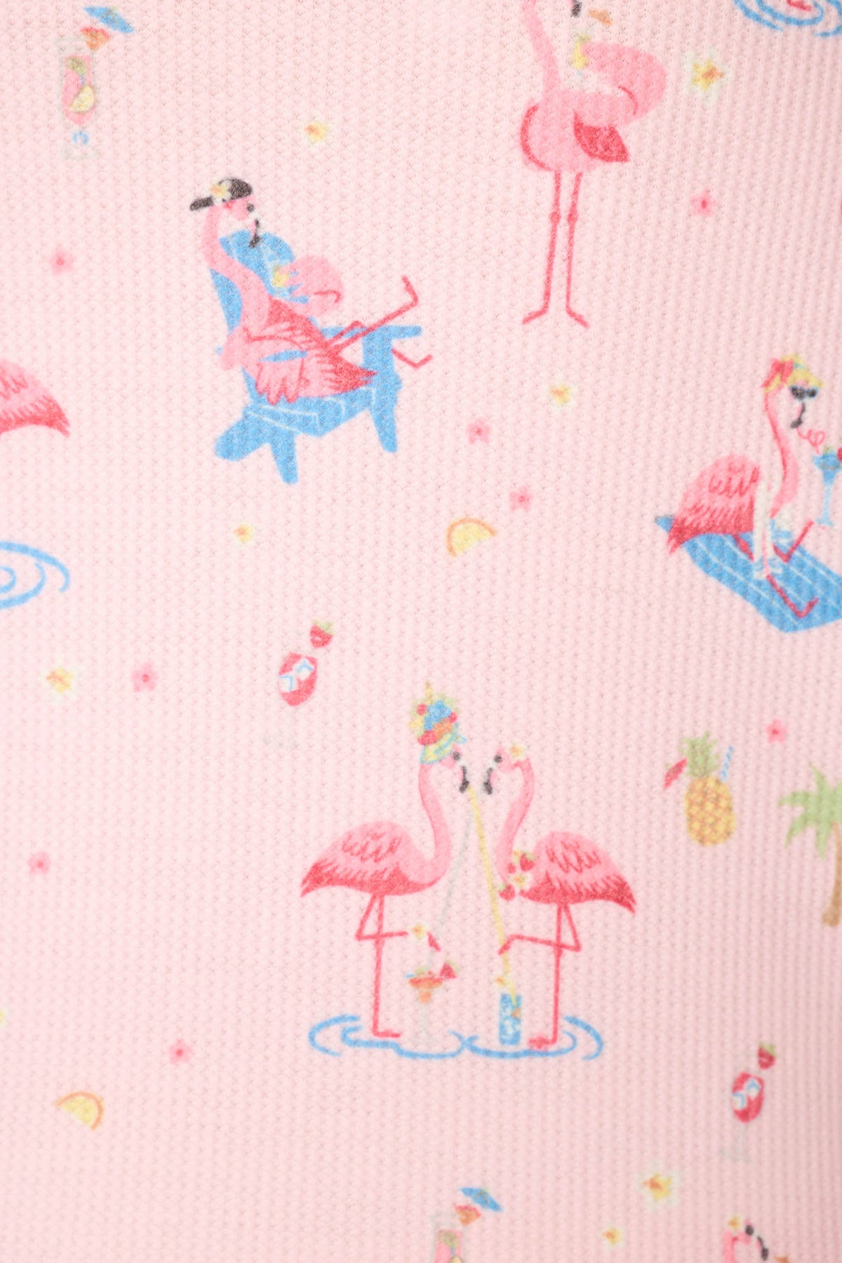 Boyfriend Boxer Tiki Flamingos Short Set