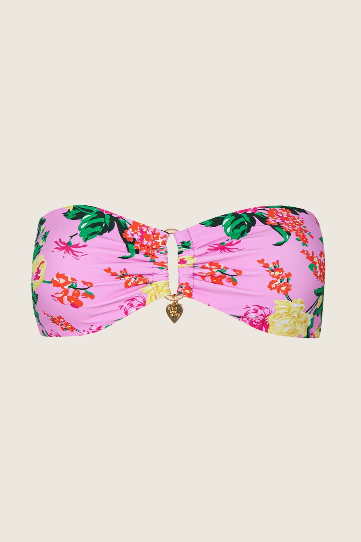 PJS x PQ Swim Dahlia Detail Bandeau