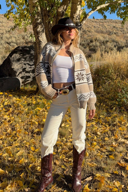 Jackson Hole Zip Up Sweater