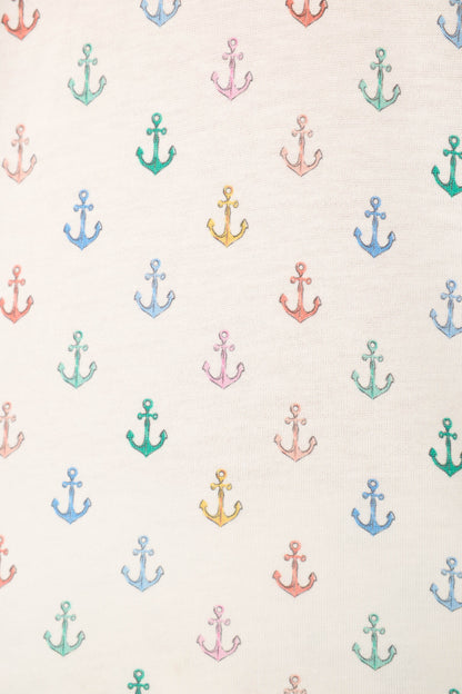 Meet Me By The Sea Anchors Tank Top