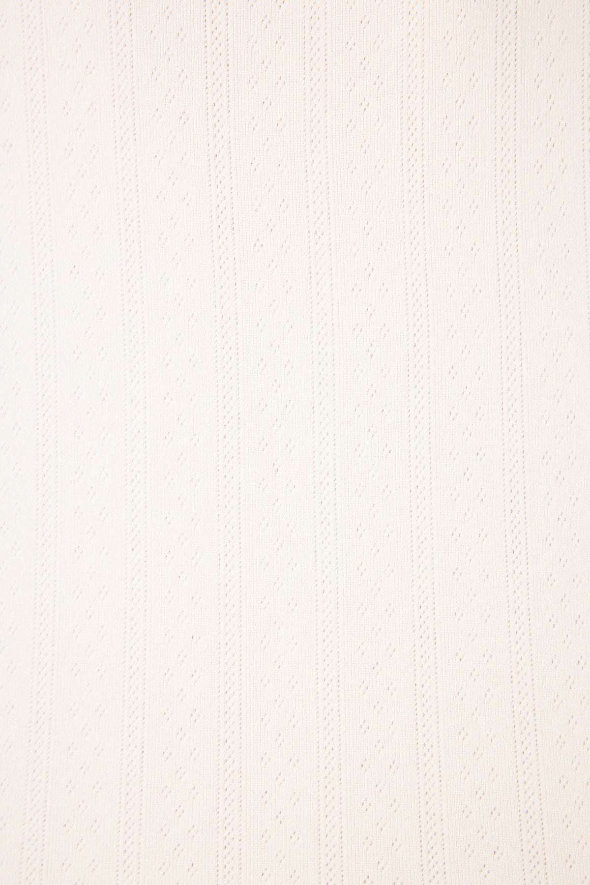 Pointelle Essentials Ivory Tank Top