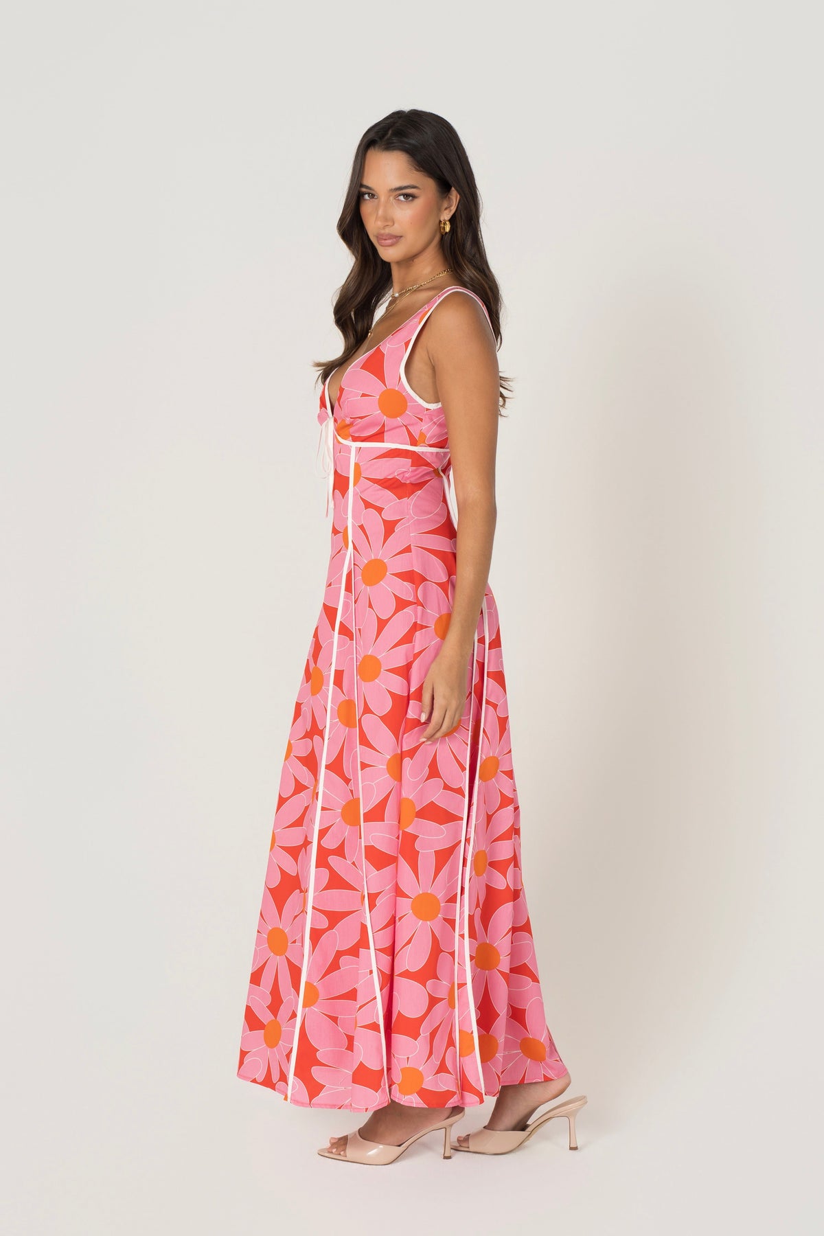 Quinley Print Sleeveless Maxi Dress