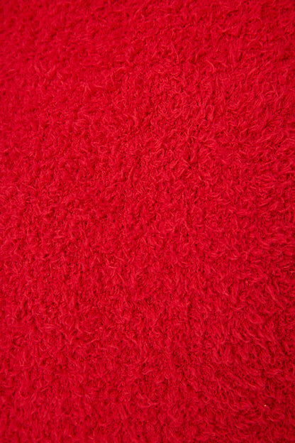 Bundle Up Boucle Red Robe