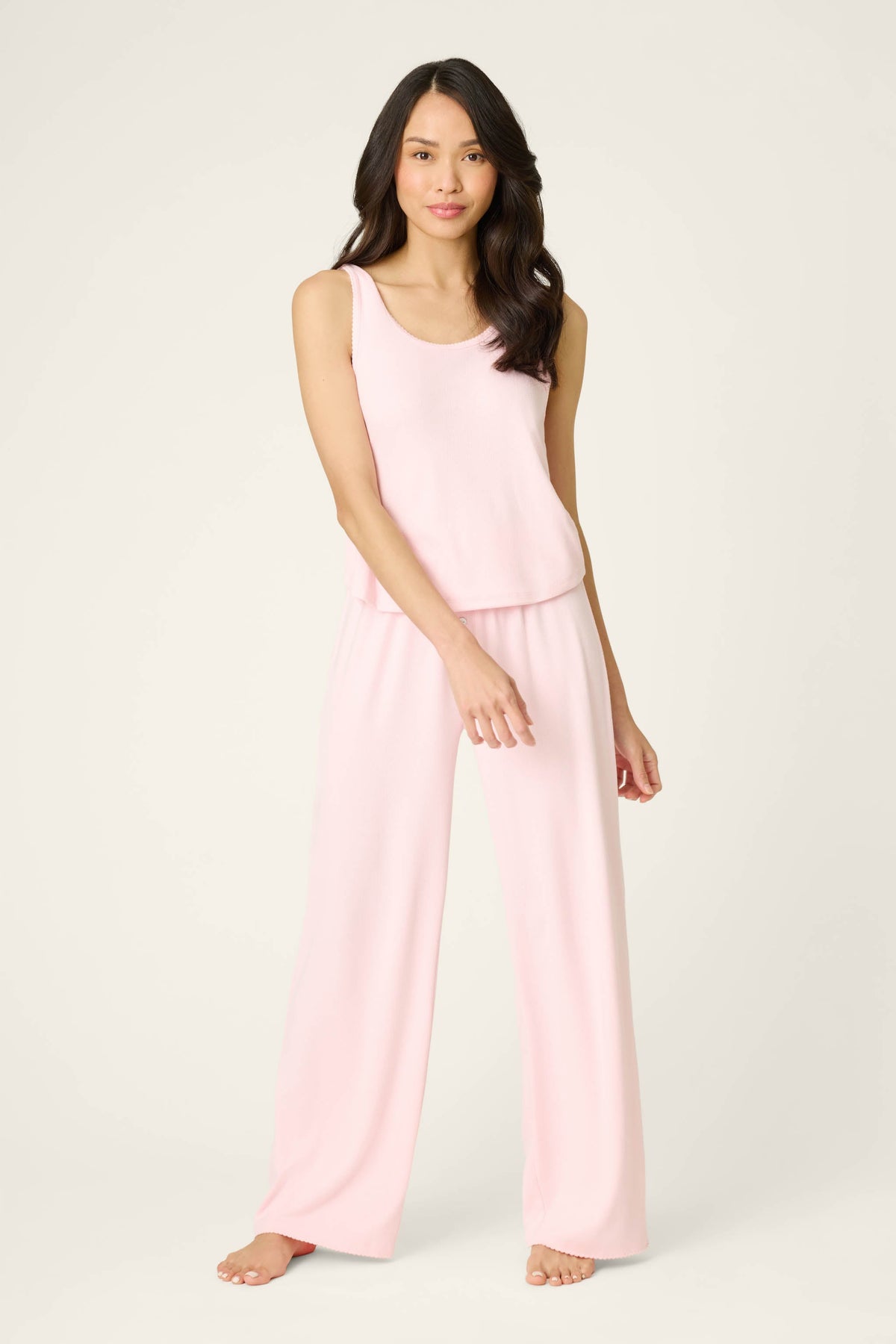 Pointelle Essentials Ballet Pink PJ  Set