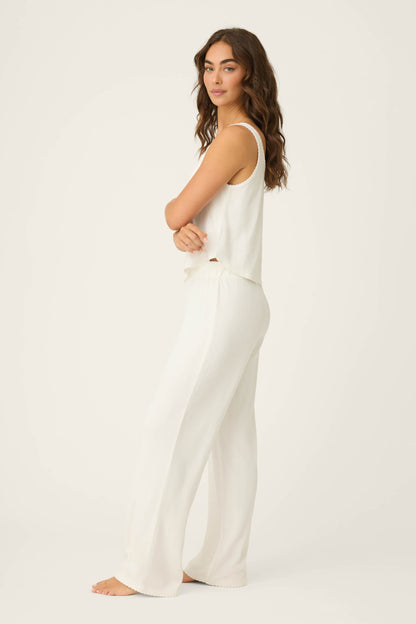 Pointelle Essentials Ivory PJ Set