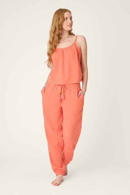 Sea You in Capri Hot Coral Cami