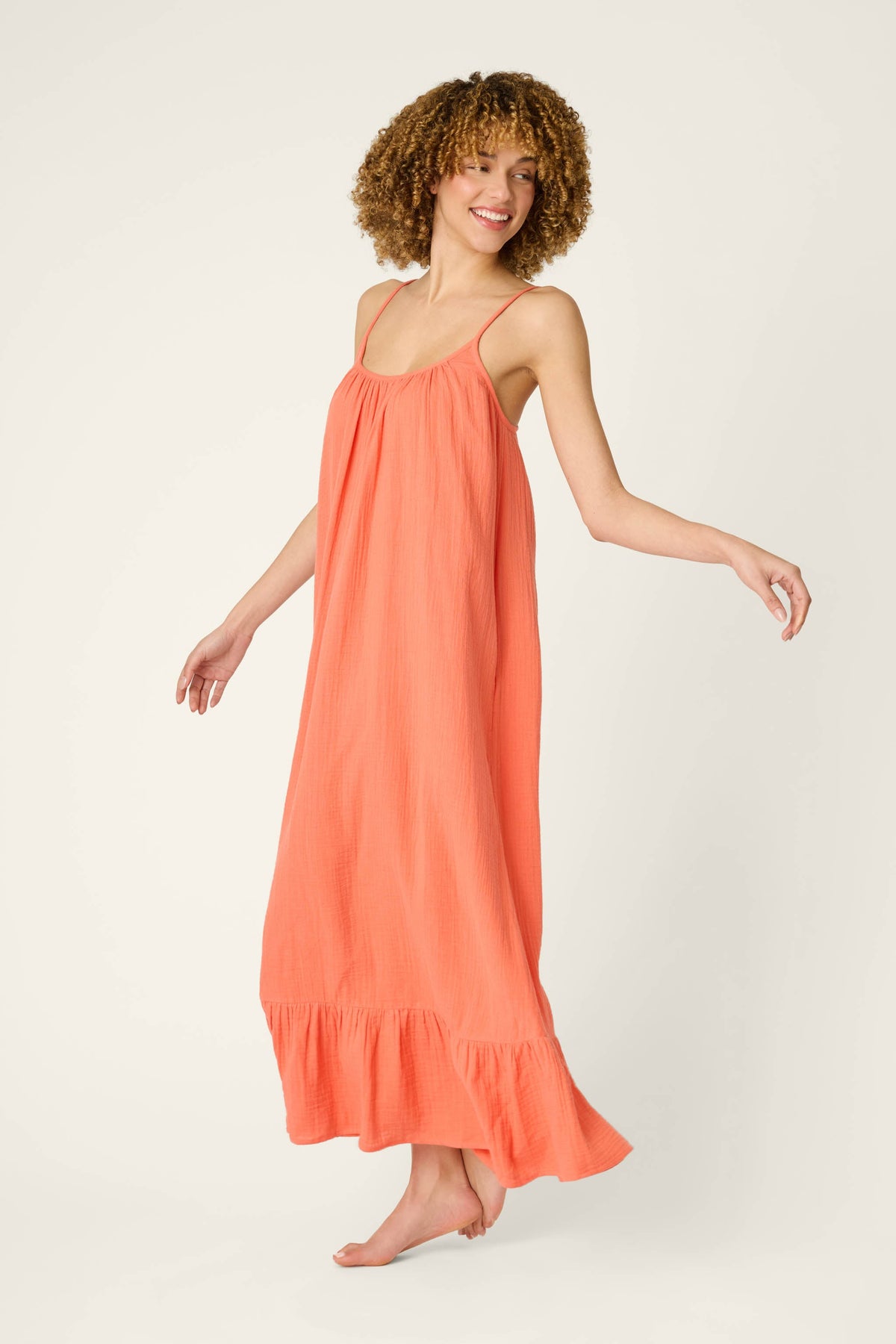 Sea You in Capri Hot Coral Dress