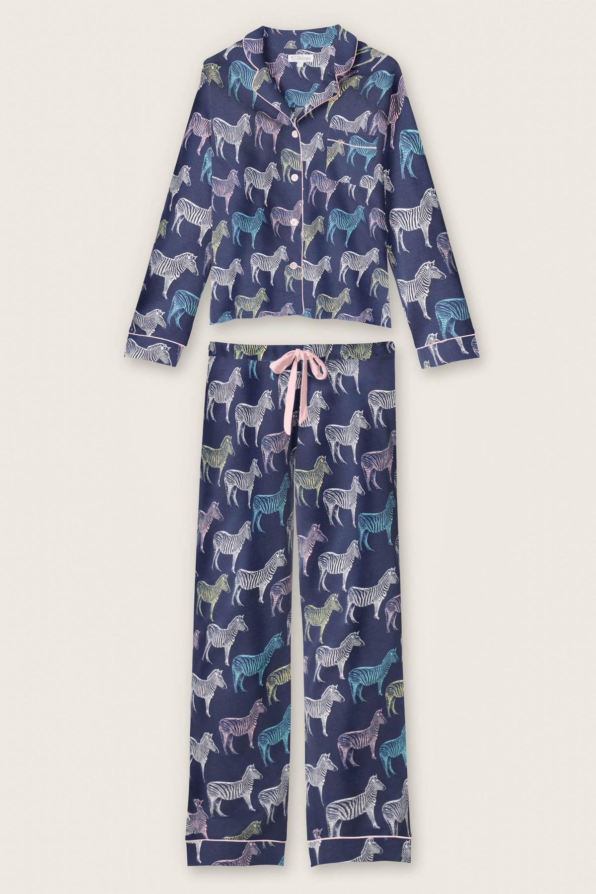 Whimsy Technicolor Safari PJ Set