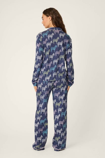 Whimsy Technicolor Safari PJ Set
