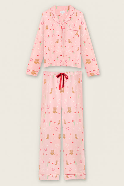 Whimsy Boot Scootin’ PJ Set