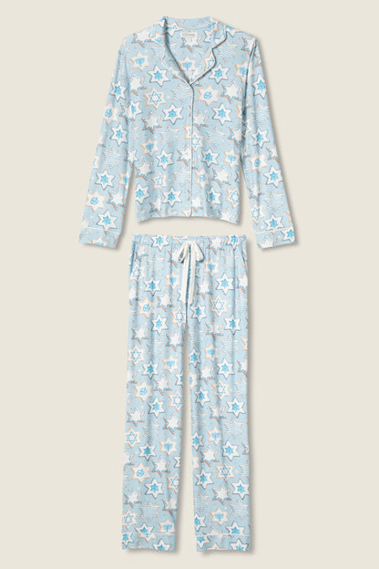 You Had Me At Shalom Cookie Print PJ Set