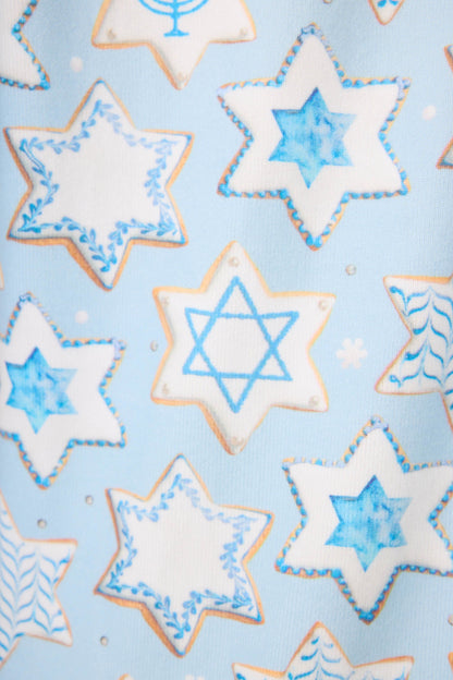 You Had Me At Shalom Cookie Print PJ Set
