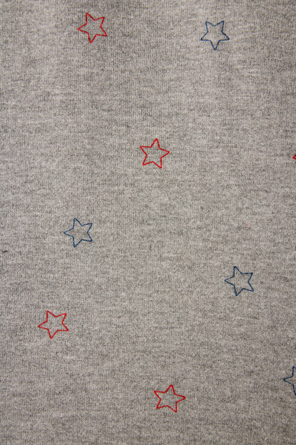 Red, White, & Woof Star Print Shorts