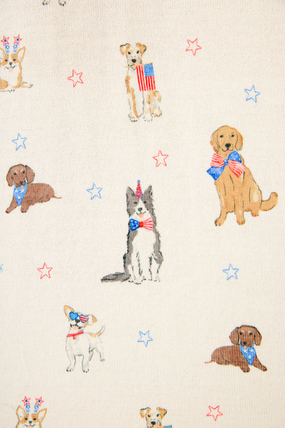 Red, White, & Woof Patriotic Pups Shorts