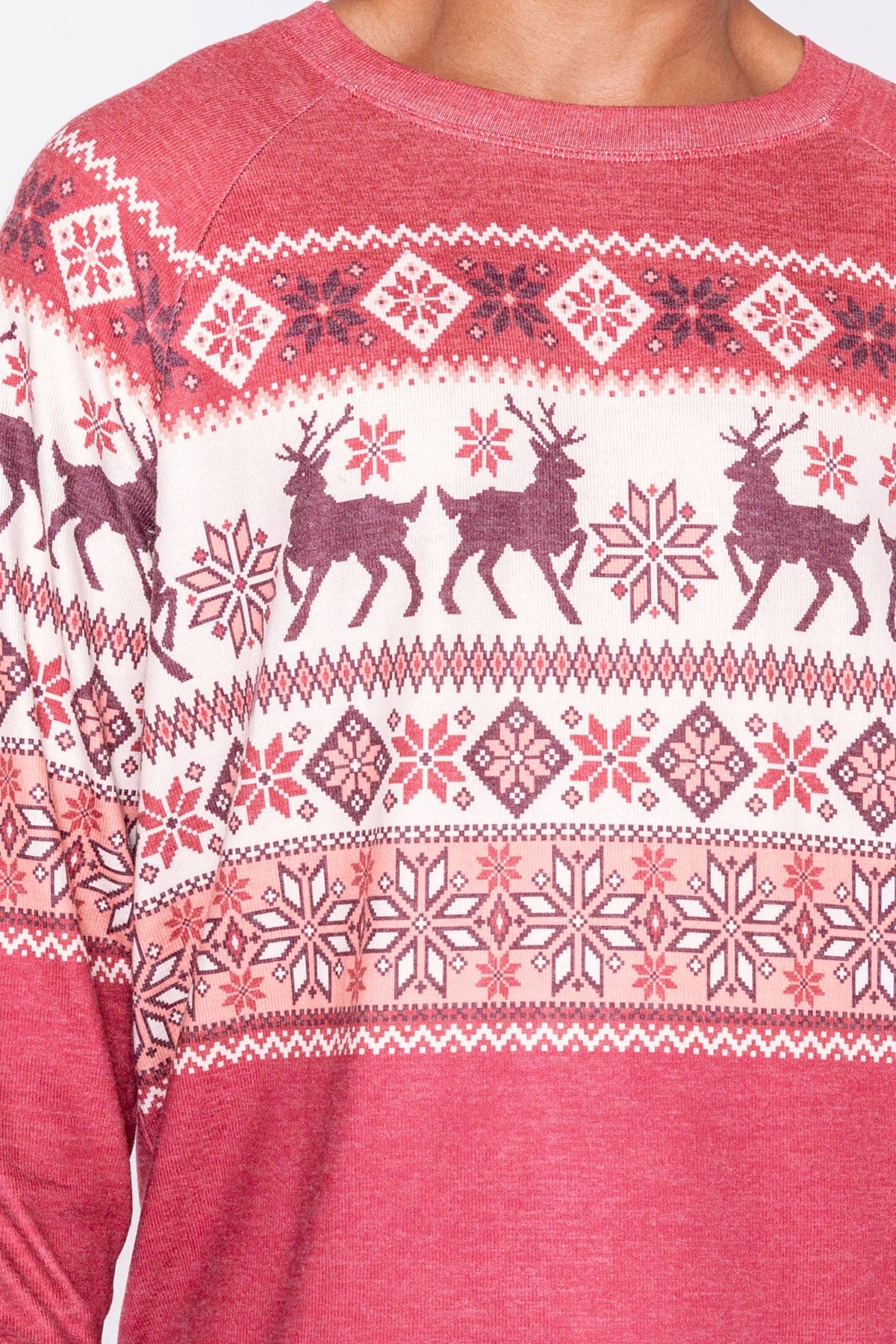 Family Fair Isle Men's Long Sleeve Top