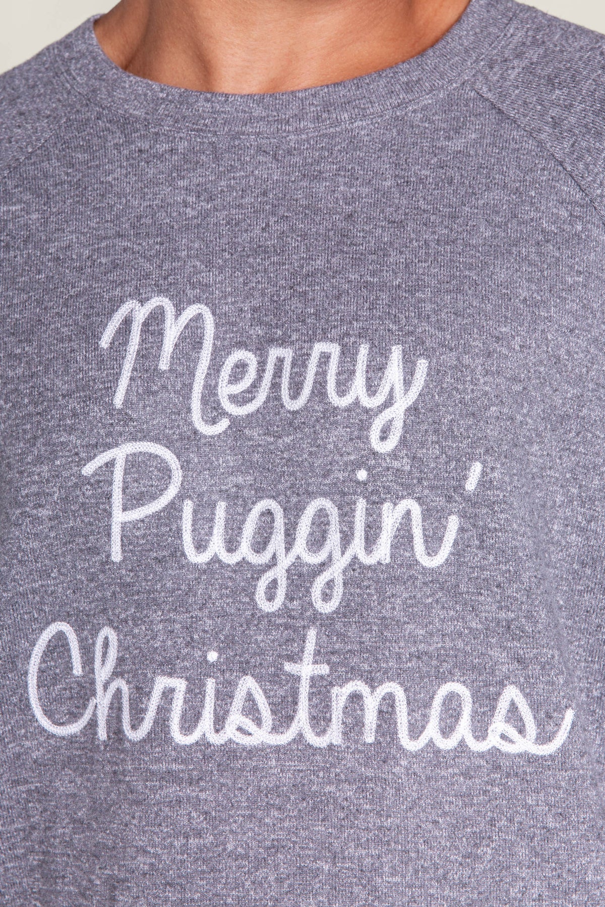 Merry Puggin' Christmas Men's Long Sleeve Top