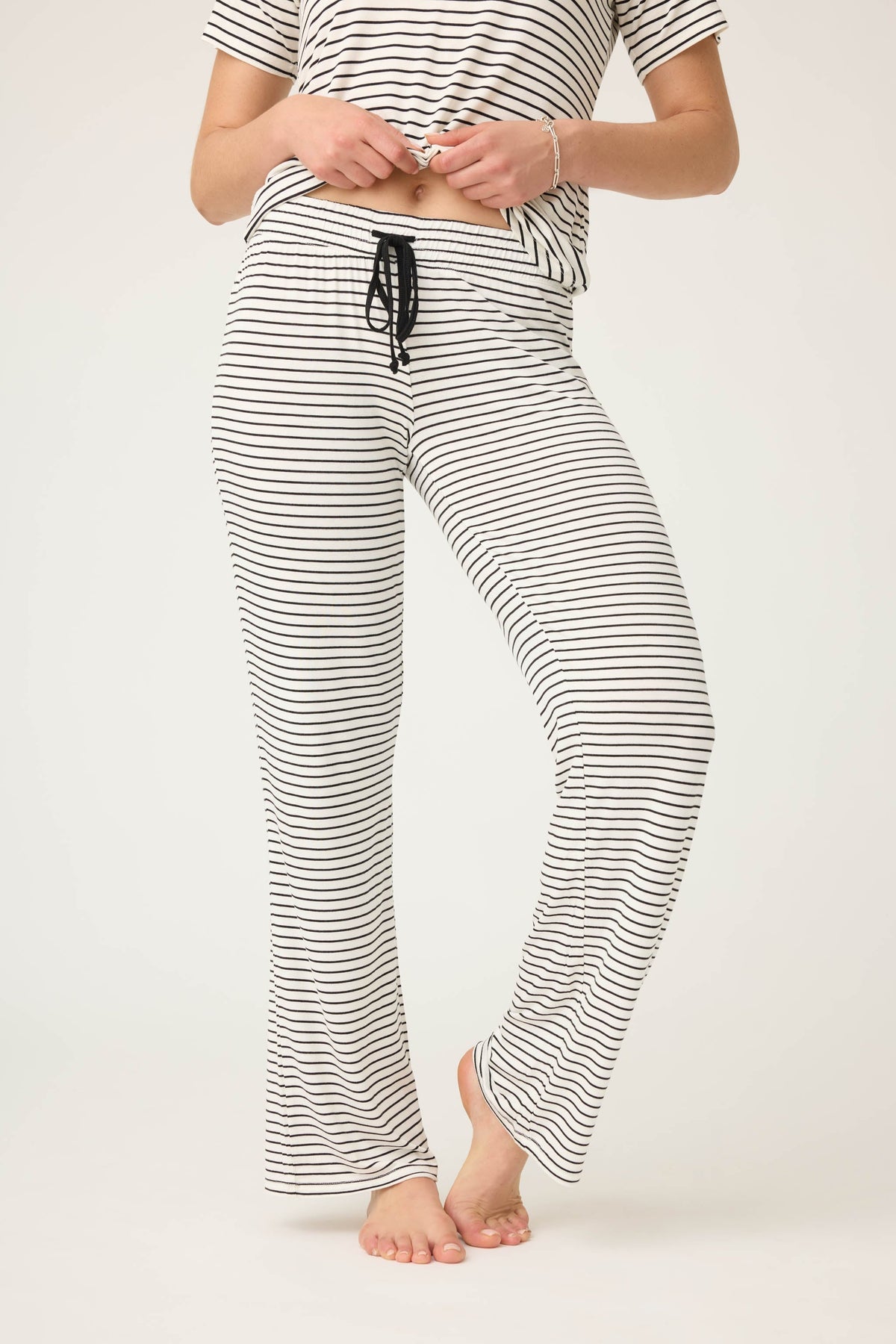 Modal Basics Striped PJ Pant