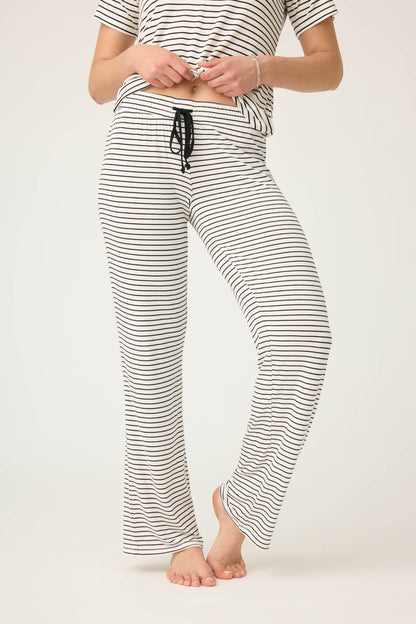 Modal Basics Striped PJ Pant