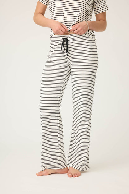 Modal Basics Striped PJ Pant