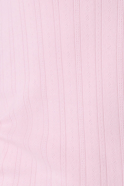 Back To Basics Pointelle Tank