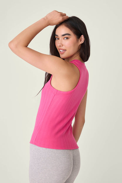 Back To Basics Pointelle Tank