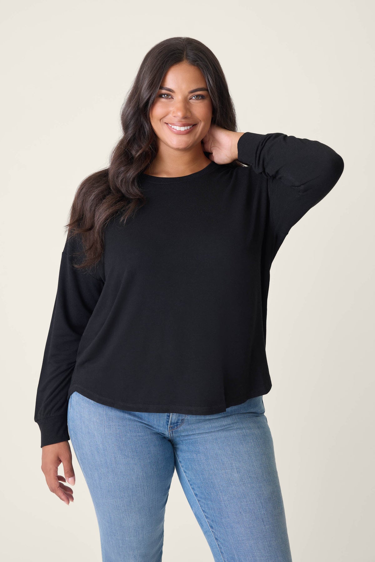 Jammie Essentials Long Sleeve Top - Plus Size