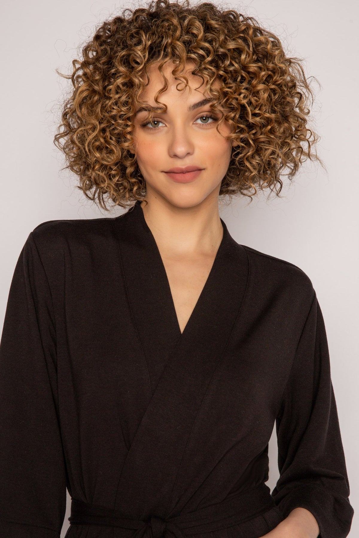 Jammie Essentials Black Robe