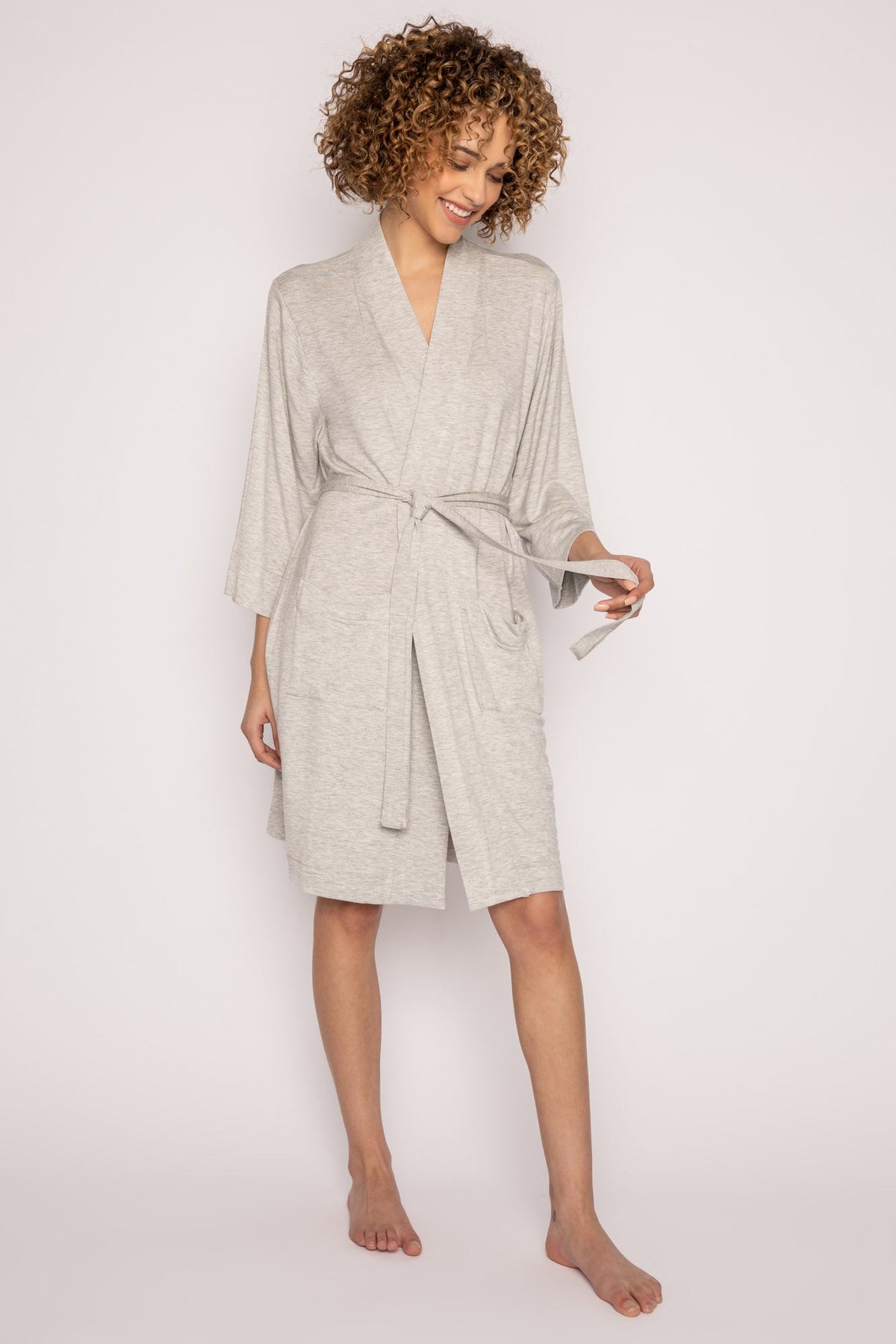 Jammie Essentials Heather Grey Robe