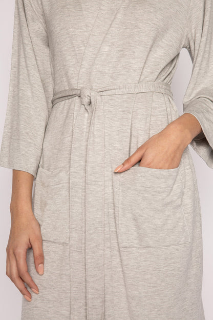 Jammie Essentials Heather Grey Robe