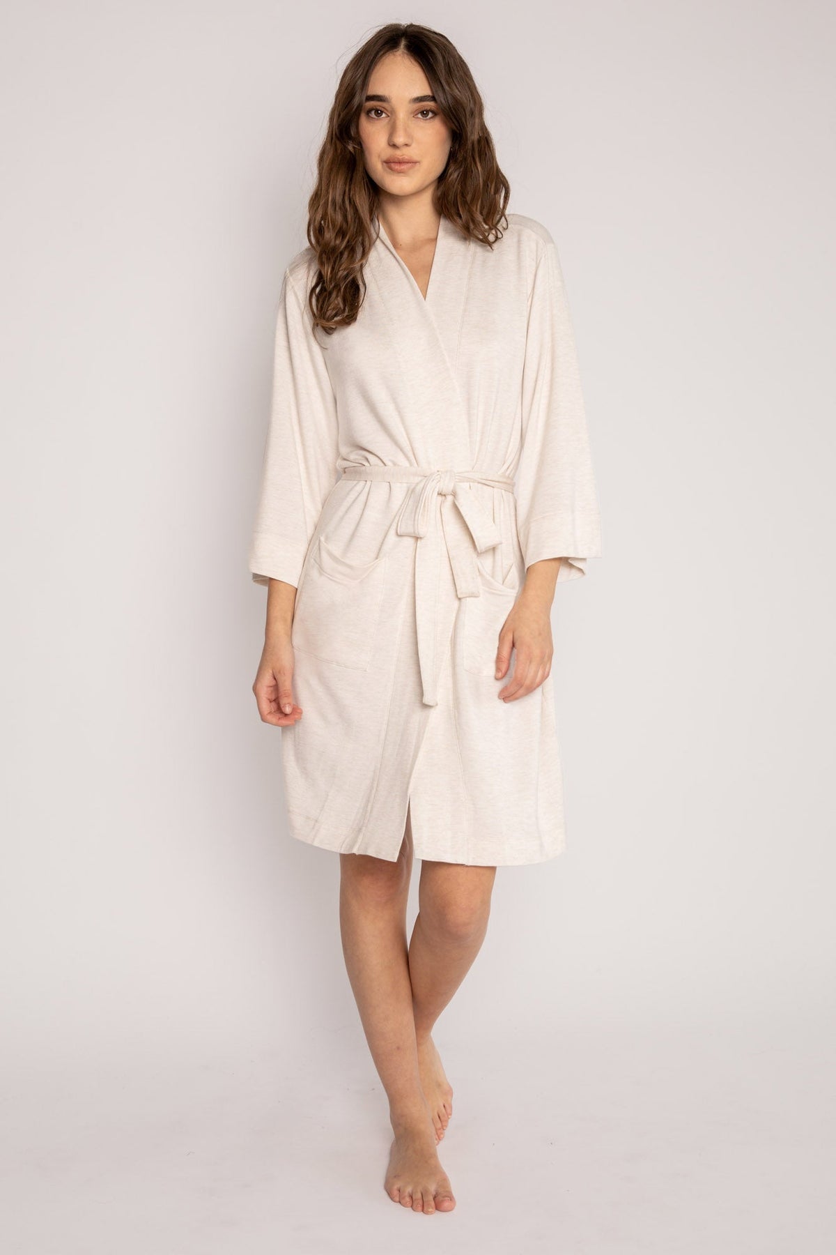 Jammie Essentials Oatmeal Robe