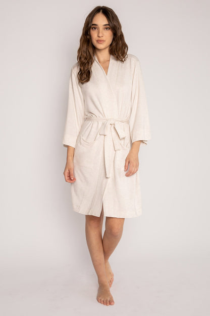 Jammie Essentials Oatmeal Robe