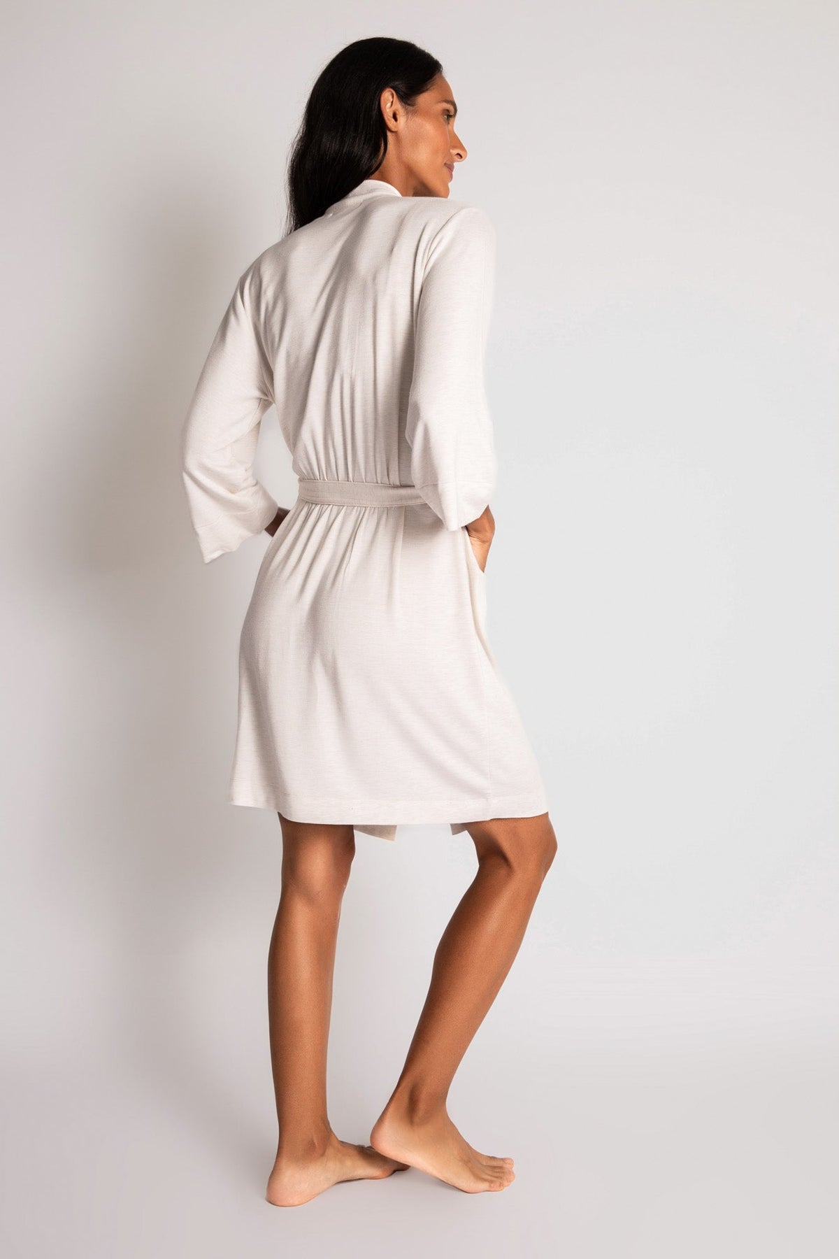 Jammie Essentials Oatmeal Robe