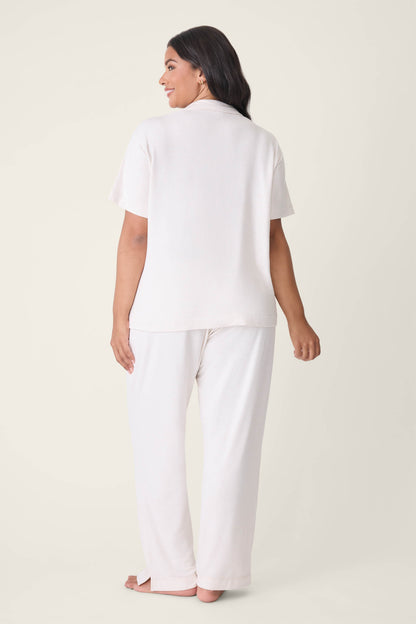 Jammie Essentials Oatmeal Plus Size PJ Set