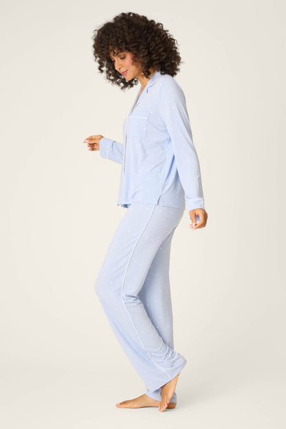 Modal Basics Star Print 3-Piece PJ Set
