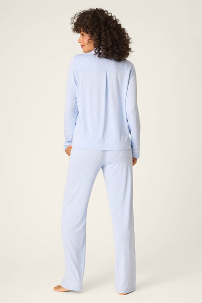 Modal Basics Star Print 3-Piece PJ Set