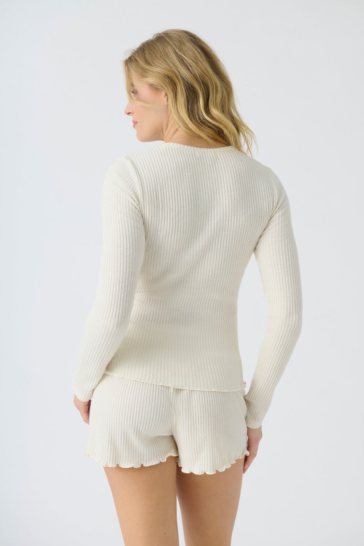 Reloved Rib Long Sleeve Top