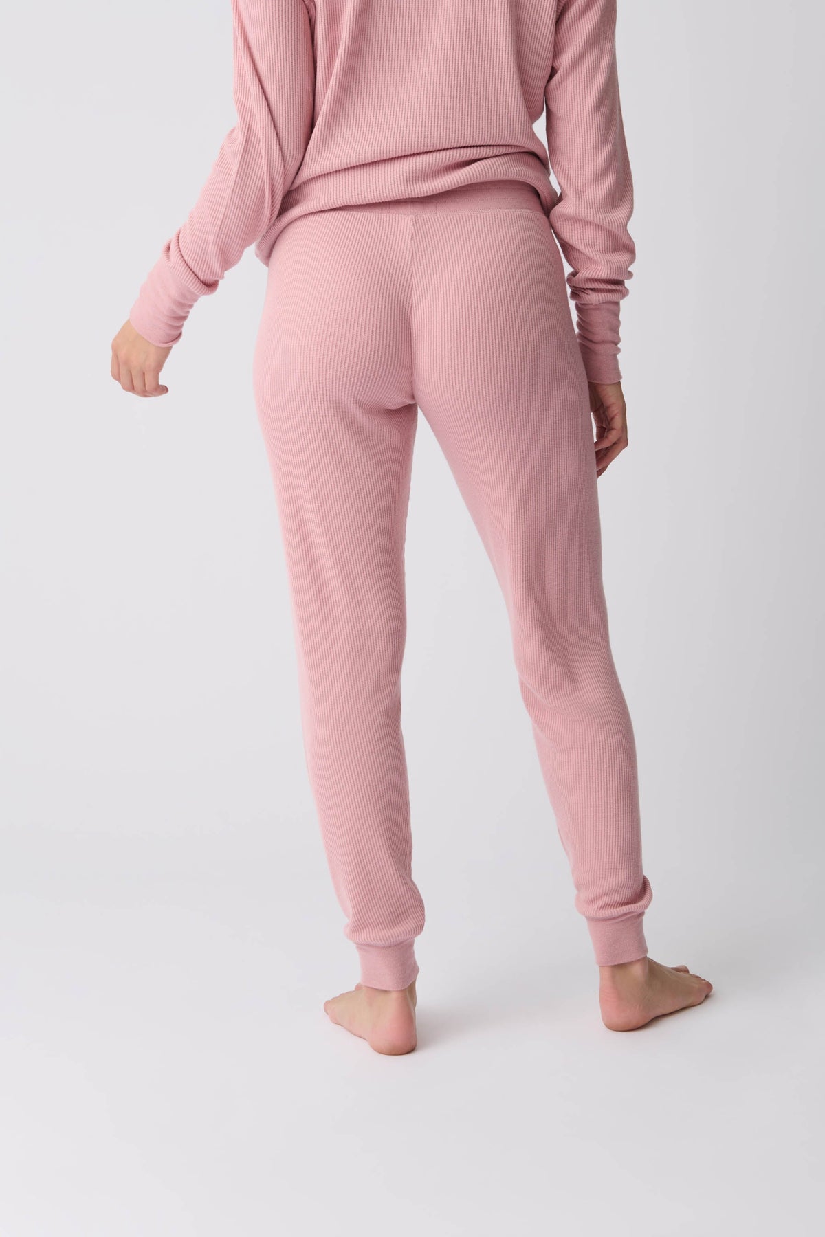 Textured Essentials Rosewood Jammie Pants