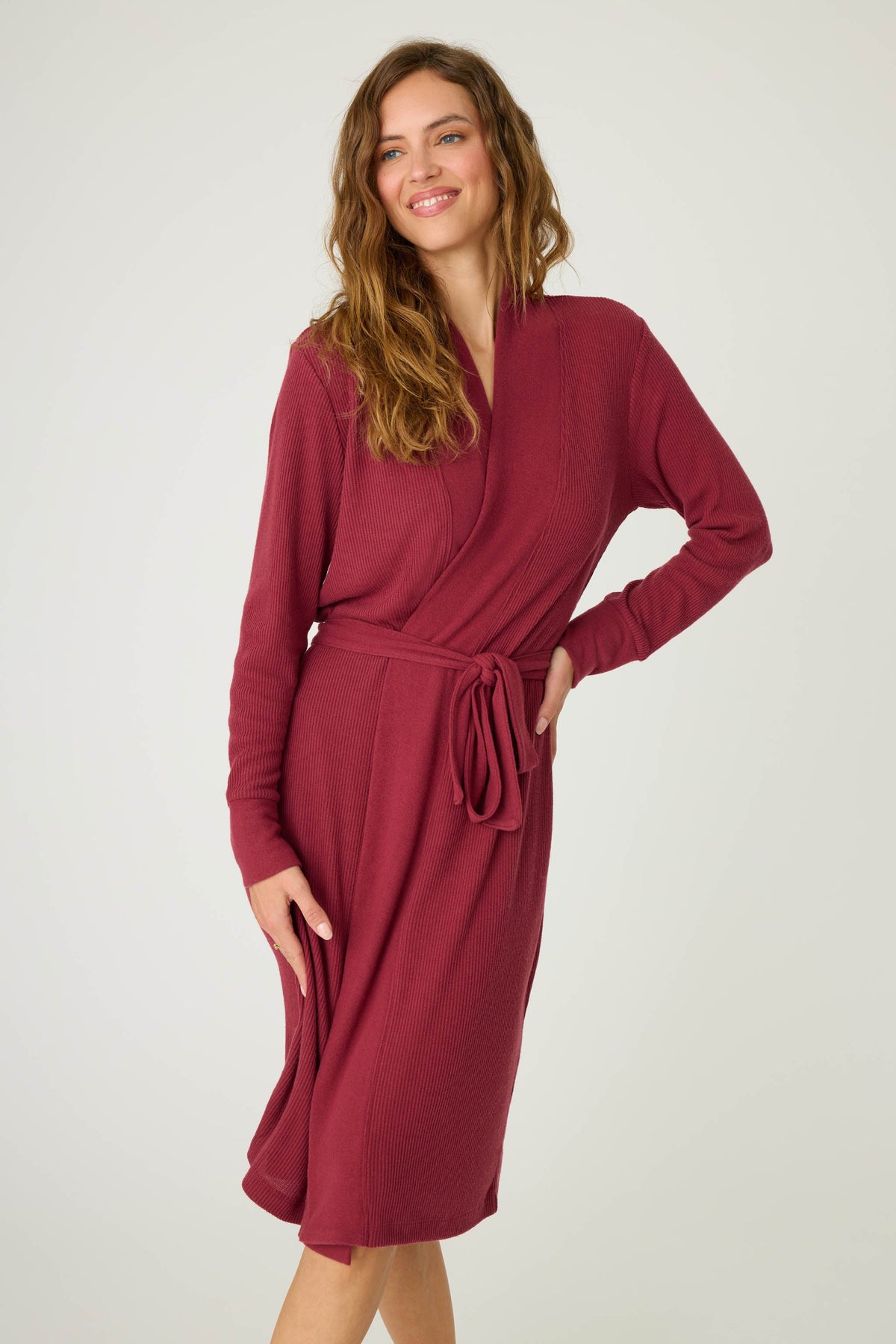 Textured Essentials Port Robe