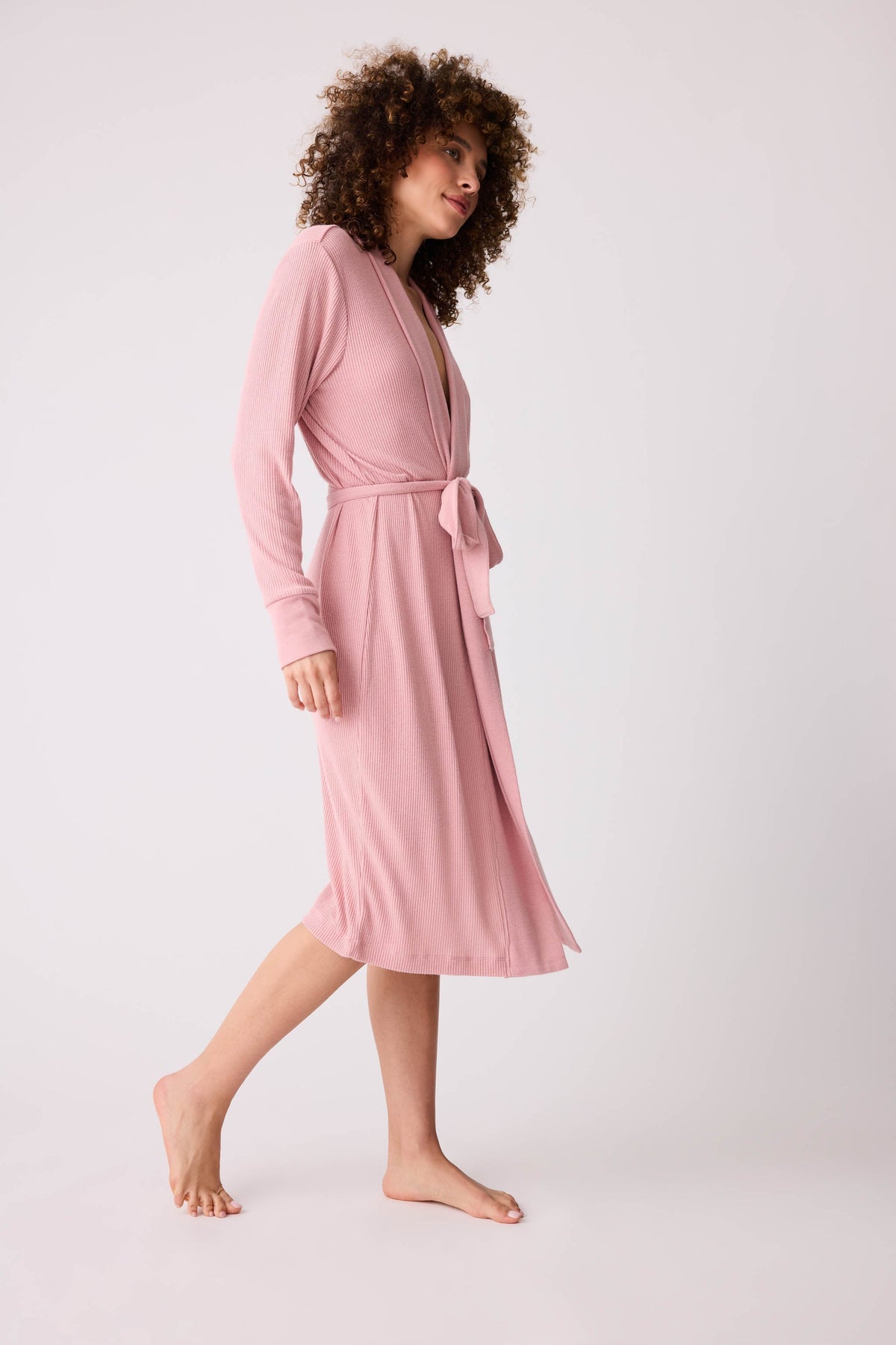 Textured Essentials Rosewood Robe