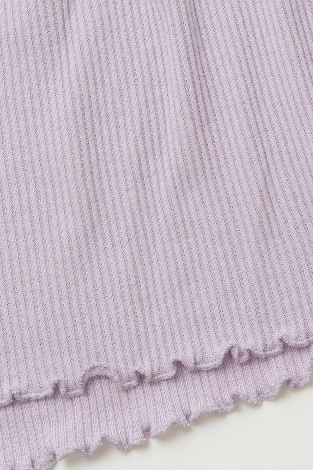 Textured Essentials Gentle Lavender Shorts