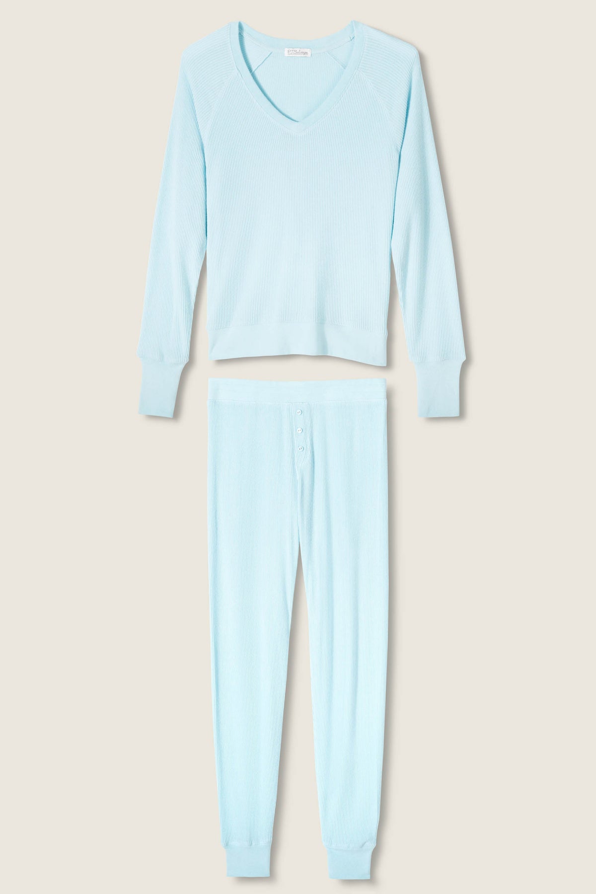 Textured Essentials Light Sky Lounge Set