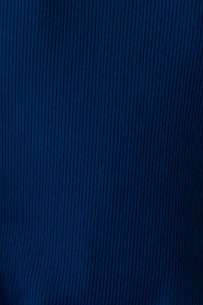 Textured Essentials Navy Shorts