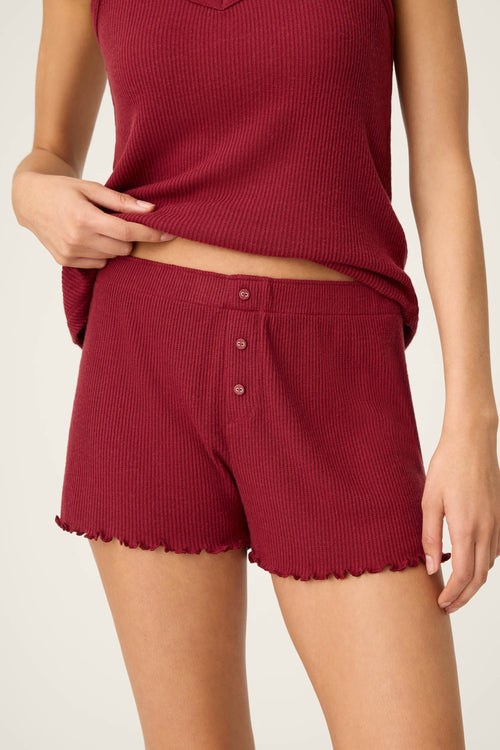 Textured Essentials Port Shorts