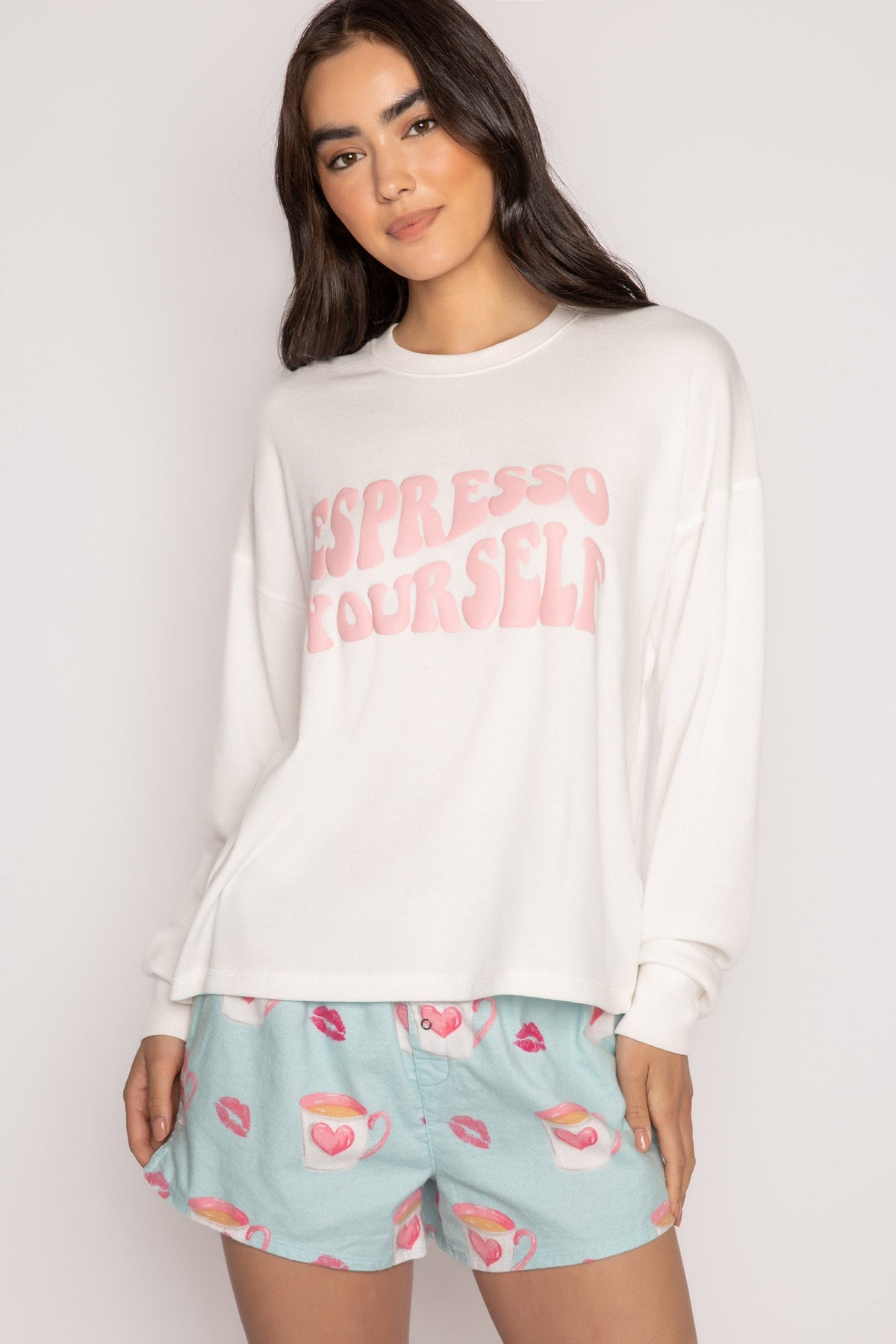 Espresso Yourself Long Sleeve Top